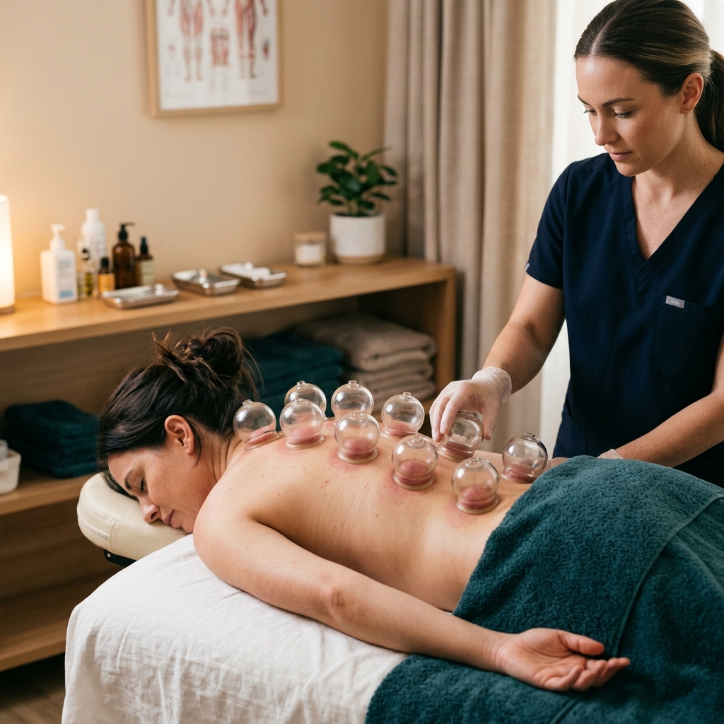 Cupping Therapy for Muscle Tension